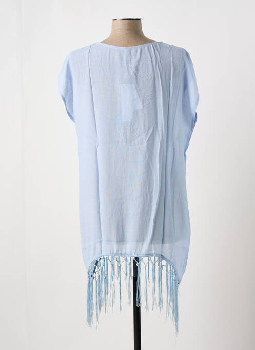 Tunique manches courtes bleu LINGADORE pour femme