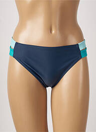 Bas de maillot de bain effet matière satinée culotte bleu ESPRIT femme