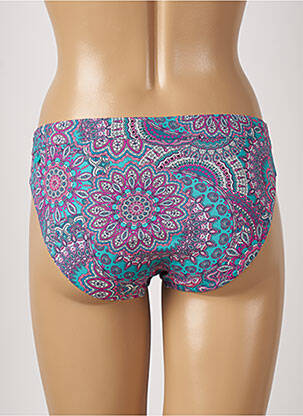 Bas de maillot de bain imprimé fleurs culotte bleu ESPRIT femme