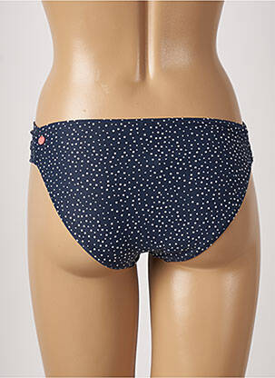 Bas de maillot de bain effet matière satinée culotte bleu ESPRIT femme