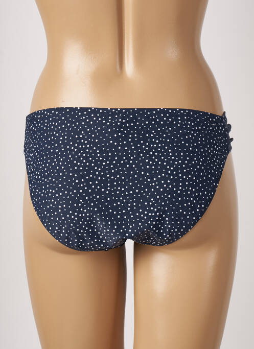 Bas de maillot de bain effet matière satinée culotte bleu ESPRIT femme
