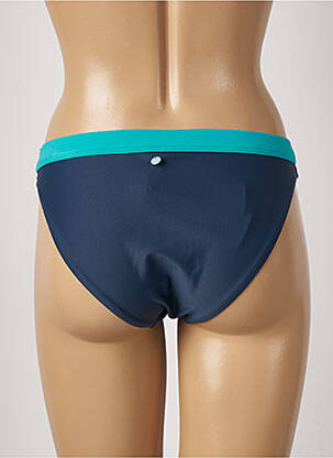 Bas de maillot de bain effet matière satinée culotte bleu ESPRIT femme