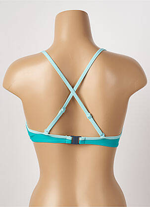 Haut de maillot de bain stretch haut soutien-gorge avec mousse de rembourrage amovible bleu ESPRIT femme