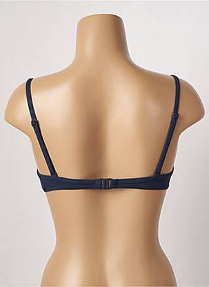 Haut de maillot de bain stretch haut soutien-gorge push-up bleu ESPRIT femme