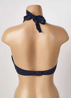 Haut de maillot de bain stretch haut soutien-gorge balconnet bleu ESPRIT femme