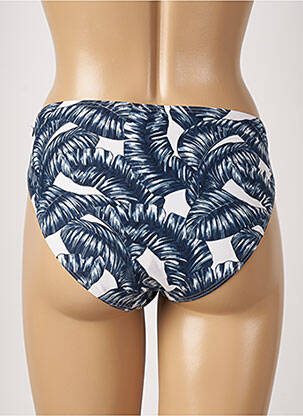 Bas de maillot de bain tissage satiné culotte bleu ESPRIT femme