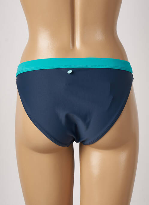 Bas de maillot de bain effet matière satinée culotte bleu ESPRIT femme