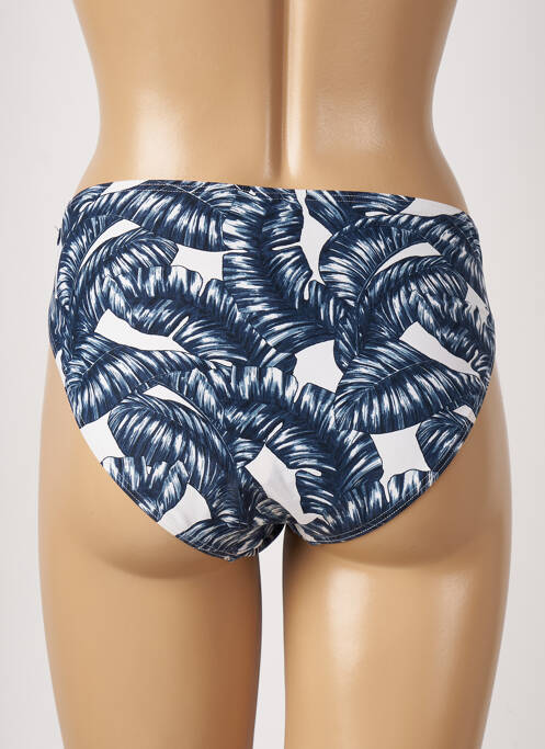 Bas de maillot de bain tissage satiné culotte bleu ESPRIT femme
