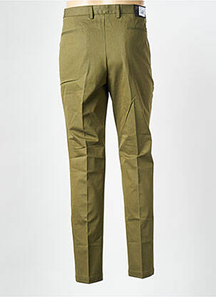 Pantalon chino tissage popeline taille normale vert HUGO BOSS homme