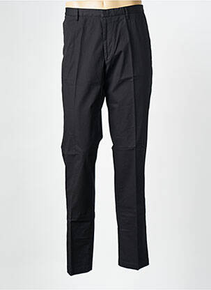 Pantalon chino tissage popeline taille normale noir HUGO BOSS homme