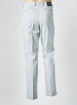 Pantalon chino tissage popeline taille normale gris HUGO BOSS homme