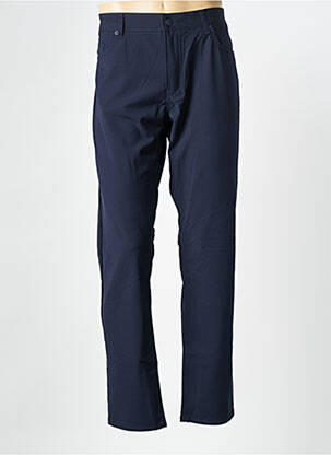 Pantalon droit stretch taille normale bleu HUGO BOSS homme