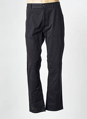 Pantalon chino tissage popeline taille normale noir HUGO BOSS homme