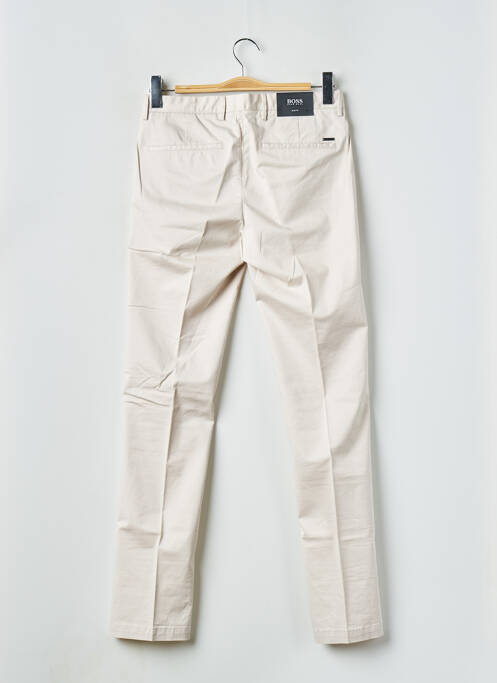 Pantalon chino beige HUGO BOSS pour homme
