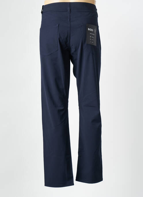Pantalon droit bleu HUGO BOSS homme