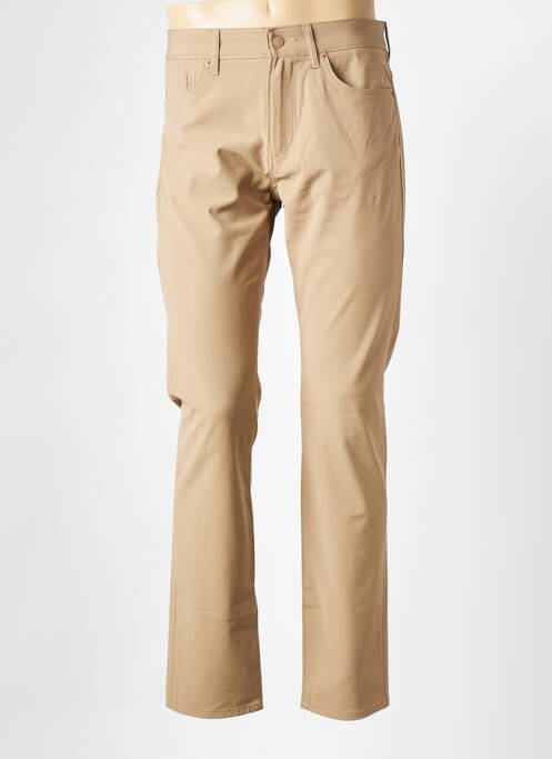 Pantalon droit marron HUGO BOSS pour homme