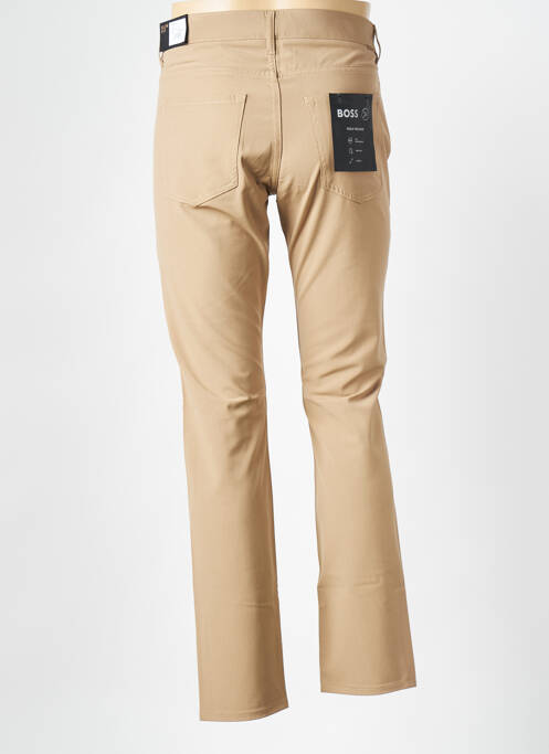 Pantalon droit marron HUGO BOSS pour homme