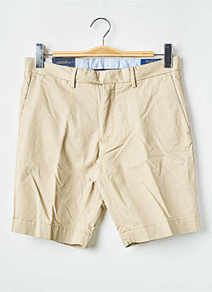 Bermuda taille à pinces taille normale beige RALPH LAUREN homme
