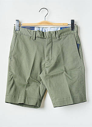 Bermuda taille à pinces taille normale vert RALPH LAUREN homme