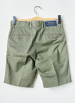 Bermuda taille à pinces taille normale vert RALPH LAUREN homme