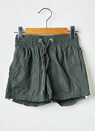 Short de bain effet matière satinée vert SUNDEK garcon