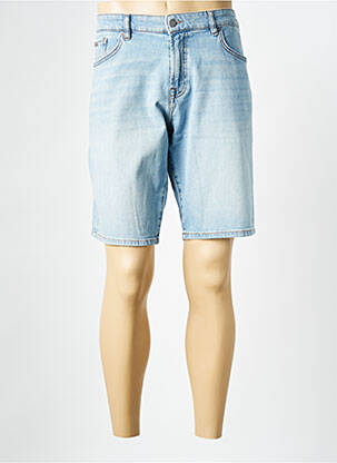 Bermuda stretch taille normale bleu HUGO BOSS homme