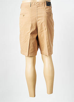 Bermuda taille à pinces taille normale marron HUGO BOSS homme