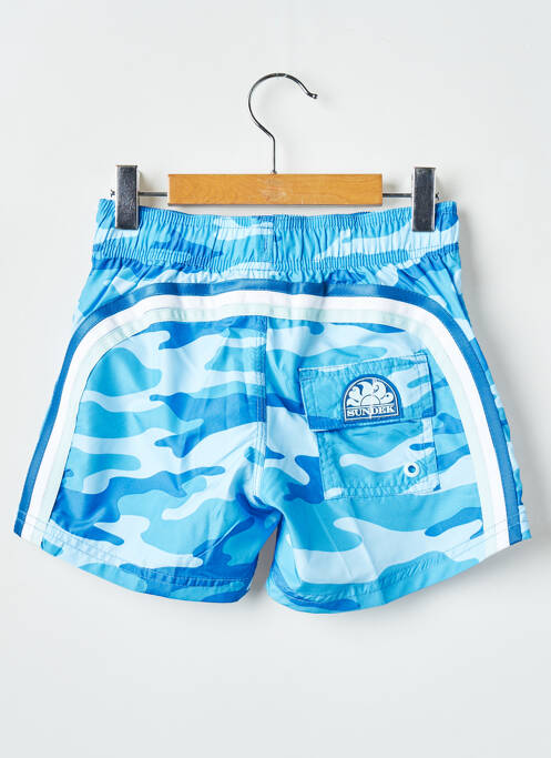 Short de bain imprimé camouflage bleu SUNDEK garcon