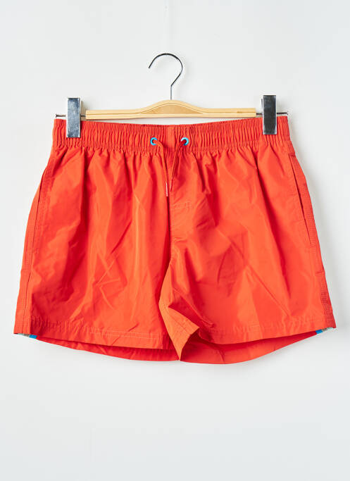 Short de bain orange SUNDEK pour garçon