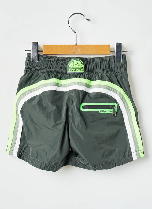 Short de bain vert SUNDEK pour garçon