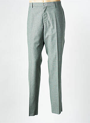 Pantalon slim tissage chiné taille haute vert HUGO BOSS homme