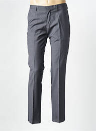 Pantalon slim tissage chiné taille normale gris HUGO BOSS homme