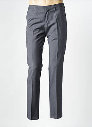 Pantalon slim tissage chiné taille normale gris HUGO BOSS homme
