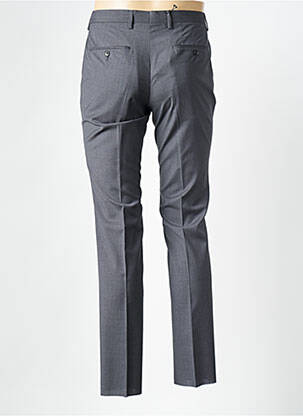 Pantalon slim tissage chiné taille normale gris HUGO BOSS homme