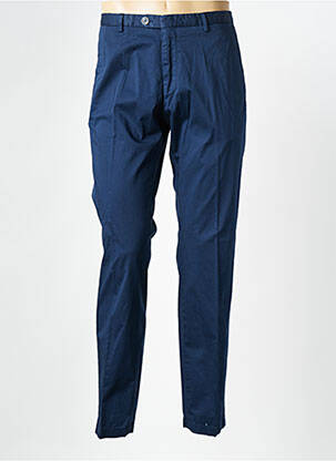 Pantalon slim tissage popeline taille normale bleu STRELLSON homme