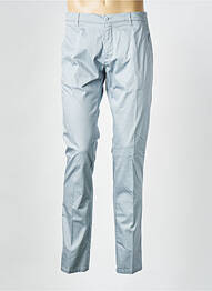 Pantalon slim tissage popeline taille normale gris SONNI D'ARCO homme