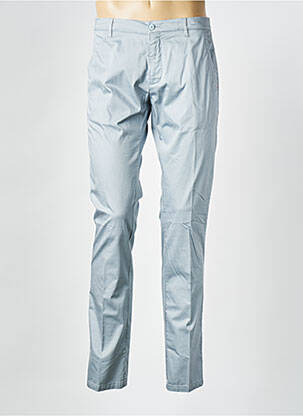 Pantalon slim tissage popeline taille normale gris SONNI D'ARCO homme