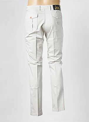 Pantalon slim tissage popeline taille normale beige SONNI D'ARCO homme