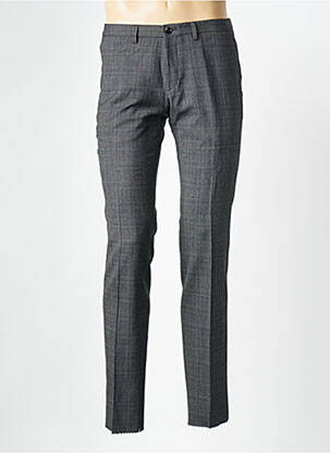 Pantalon slim taille à pinces taille normale gris HUGO BOSS homme