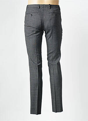 Pantalon slim taille à pinces taille normale gris HUGO BOSS homme
