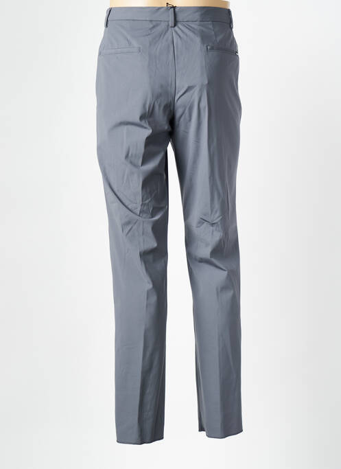 Pantalon droit tissage popeline taille normale gris HUGO BOSS homme