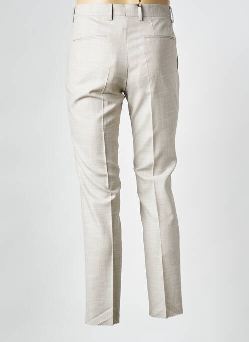 Pantalon slim beige HUGO BOSS pour homme
