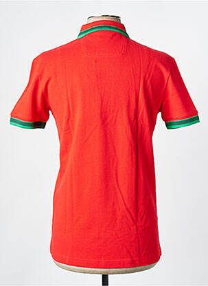 Polo coupe cintrée manches courtes rouge HUGO BOSS homme