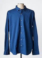 Chemise manches longues bleu EUROPANN pour homme seconde vue