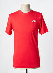 T-shirt rouge NIKE pour homme seconde vue