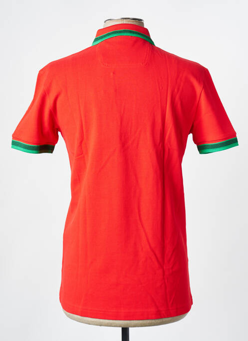 Polo coupe cintrée manches courtes rouge HUGO BOSS homme