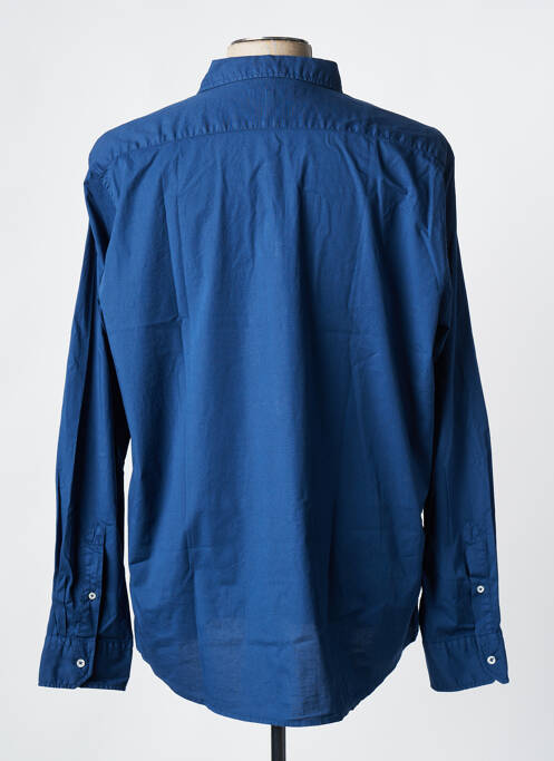 Chemise manches longues bleu EUROPANN pour homme