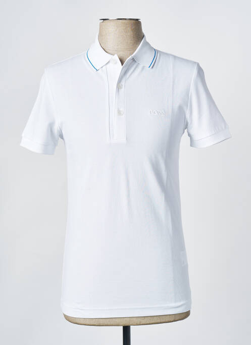 Polo blanc HUGO BOSS pour homme