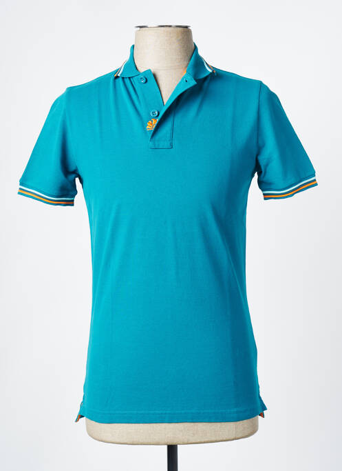 Polo bleu clair SUNDEK pour homme
