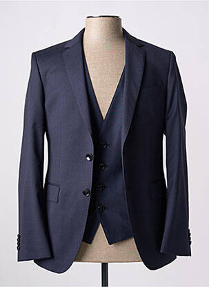Blazer fausses poches bleu HUGO BOSS homme